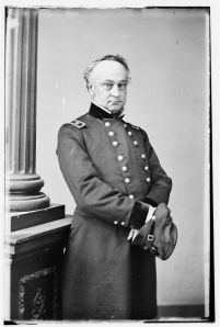 Maj. Gen. Henry Halleck, a.k.a. "Old Brains." His orders placed Meade in command of the Army of the Potomac (Library of Congress).