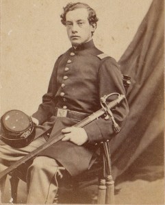 Lt. Arthur Dehon, who was serving as Meade's aide when he was killed at Fredericksburg (Courtesy Rick Lawrence). 