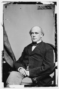Salmon P. Chase, Lincoln's secretary of the treasury and a member of his "team of rivals." Young George Gordon Meade had once been a student at a school that Chase ran. When he later met the treasury secretary during the Civil War, Meade declined to point out their former connection (Library of Congress).
