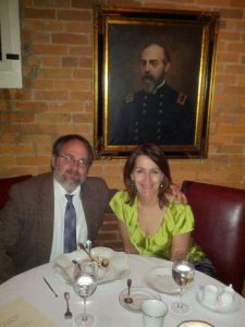 Our dinner with Meade.