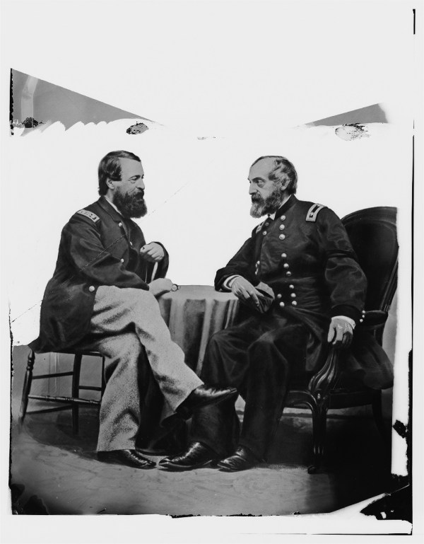 "Admiral Porter and General Meade" (Library of Congress).