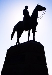 The Meade statue at Gettysburg (Tom Huntington photo).