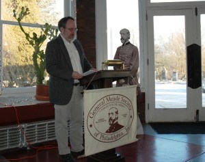 As the last speaker of the day, I am about to kill off George Gordon Meade.