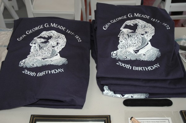 Of course, I had to get a Meade bicentennial tee shirt!